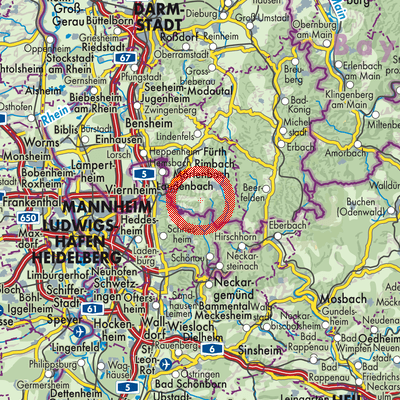 Landkarte Abtsteinach