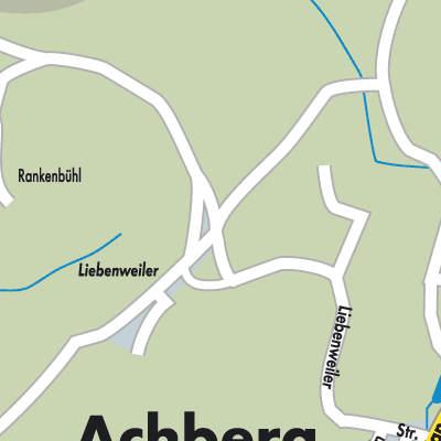 Stadtplan Achberg