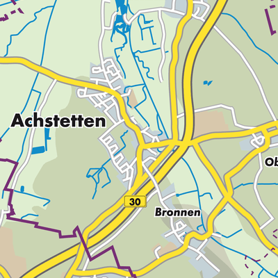 Übersichtsplan Achstetten