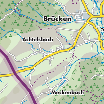 Übersichtsplan Achtelsbach
