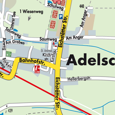 Stadtplan Adelschlag