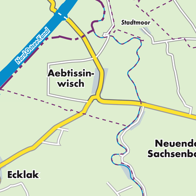 Übersichtsplan Aebtissinwisch
