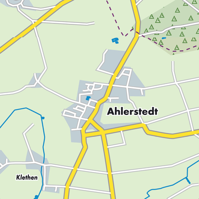Übersichtsplan Ahlerstedt