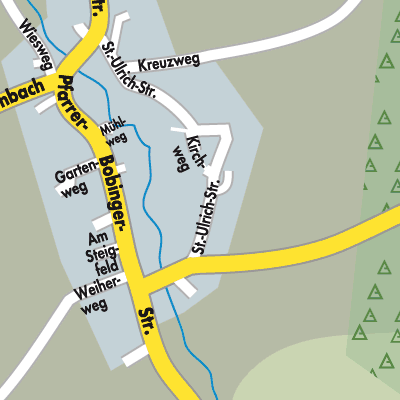 Stadtplan Aichen