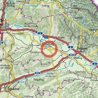 Landkarte Aiterhofen