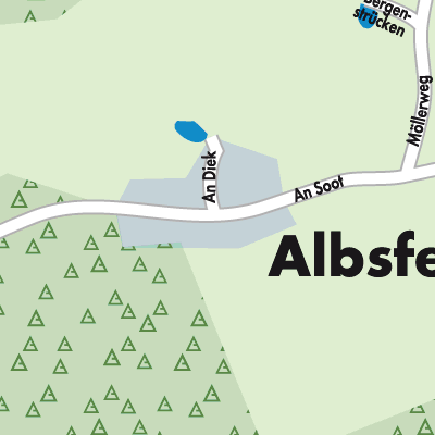 Stadtplan Albsfelde