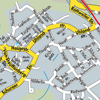 Stadtplan Aldingen