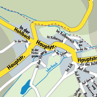 Stadtplan Allenbach