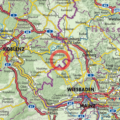 Landkarte Allendorf