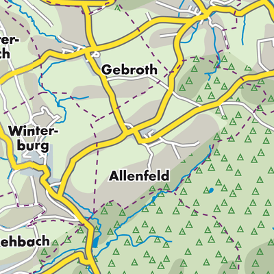Übersichtsplan Allenfeld