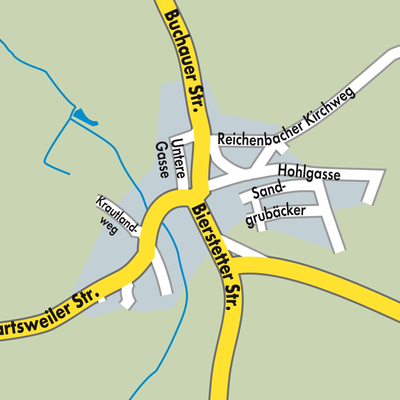 Stadtplan Allmannsweiler