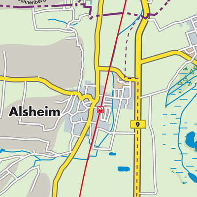 Übersichtsplan Alsheim