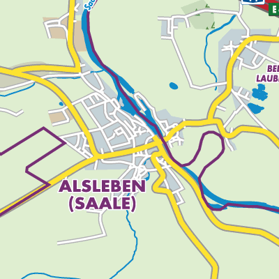 Übersichtsplan Alsleben