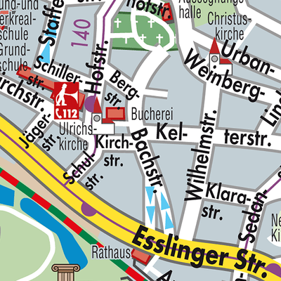 Stadtplan Altbach