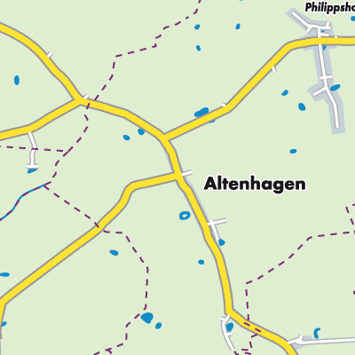 Übersichtsplan Altenhagen