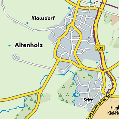 Übersichtsplan Altenholz