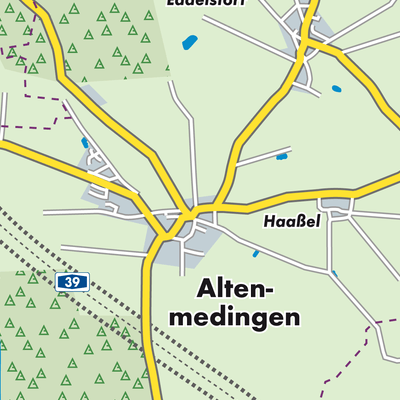 Übersichtsplan Altenmedingen