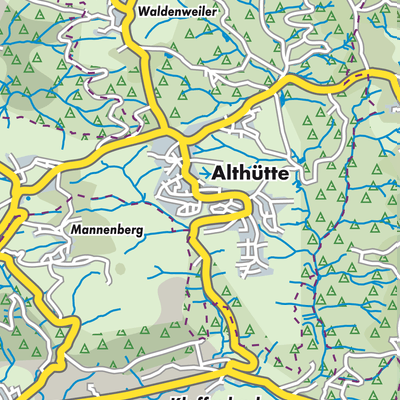 Übersichtsplan Althütte