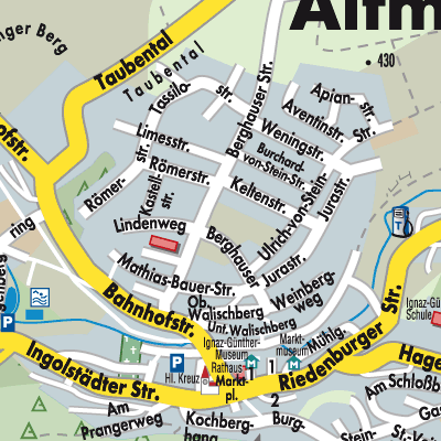 Stadtplan Altmannstein