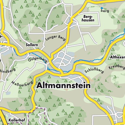 Übersichtsplan Altmannstein