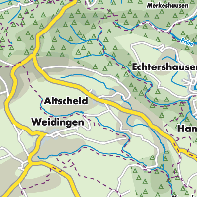 Übersichtsplan Altscheid