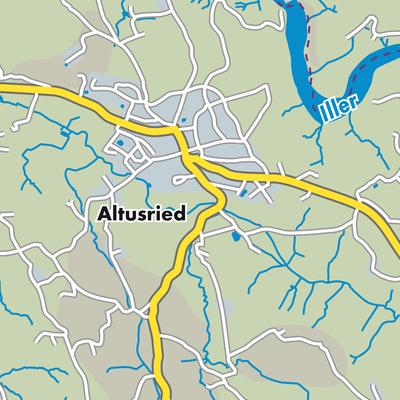 Übersichtsplan Altusried