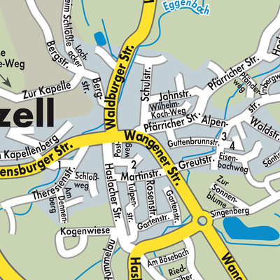 Stadtplan Amtzell