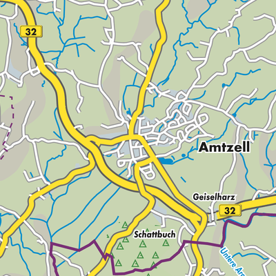 Übersichtsplan Amtzell