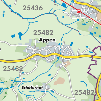 Übersichtsplan Appen