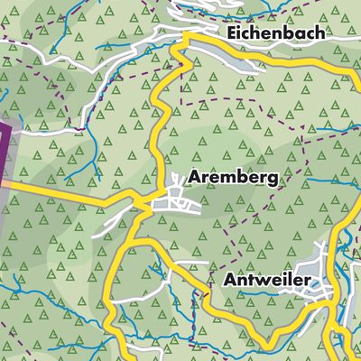 Übersichtsplan Aremberg