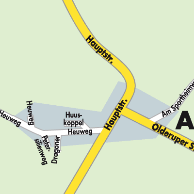 Stadtplan Arlewatt