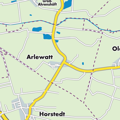 Übersichtsplan Arlewatt