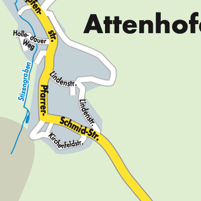 Stadtplan Attenhofen