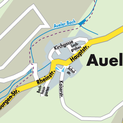 Stadtplan Auel