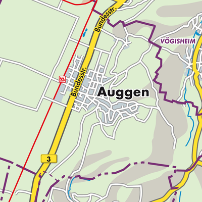 Übersichtsplan Auggen