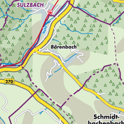 Übersichtsplan Bärenbach