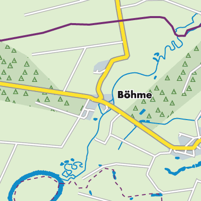 Übersichtsplan Böhme