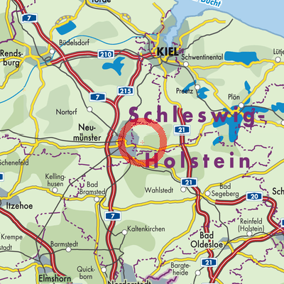 Landkarte Bönebüttel