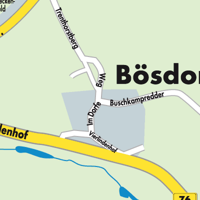 Stadtplan Bösdorf