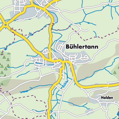 Übersichtsplan Bühlertann