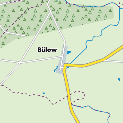 Übersichtsplan Bülow