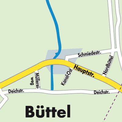 Stadtplan Büttel