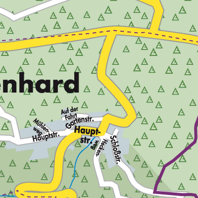 Stadtplan Badenhard