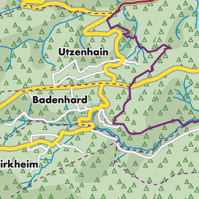 Übersichtsplan Badenhard