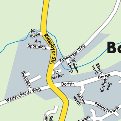 Stadtplan Barkelsby