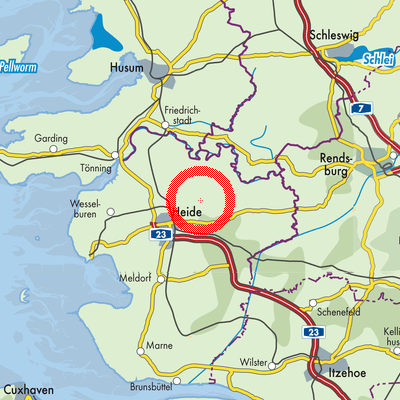 Landkarte Barkenholm