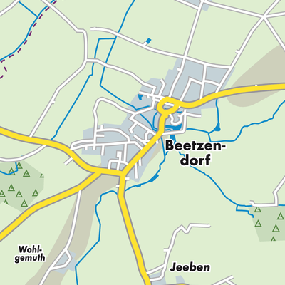 Übersichtsplan Beetzendorf