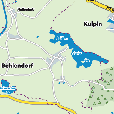 Übersichtsplan Behlendorf