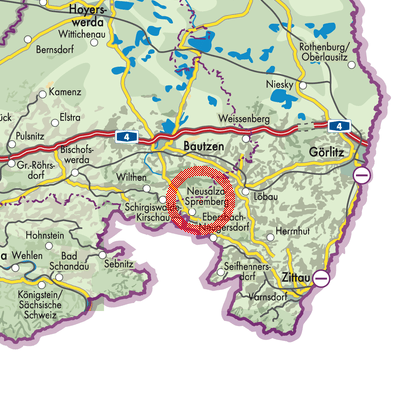 Landkarte Beiersdorf