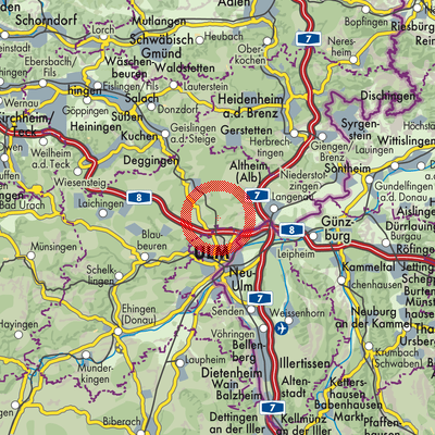Landkarte Beimerstetten